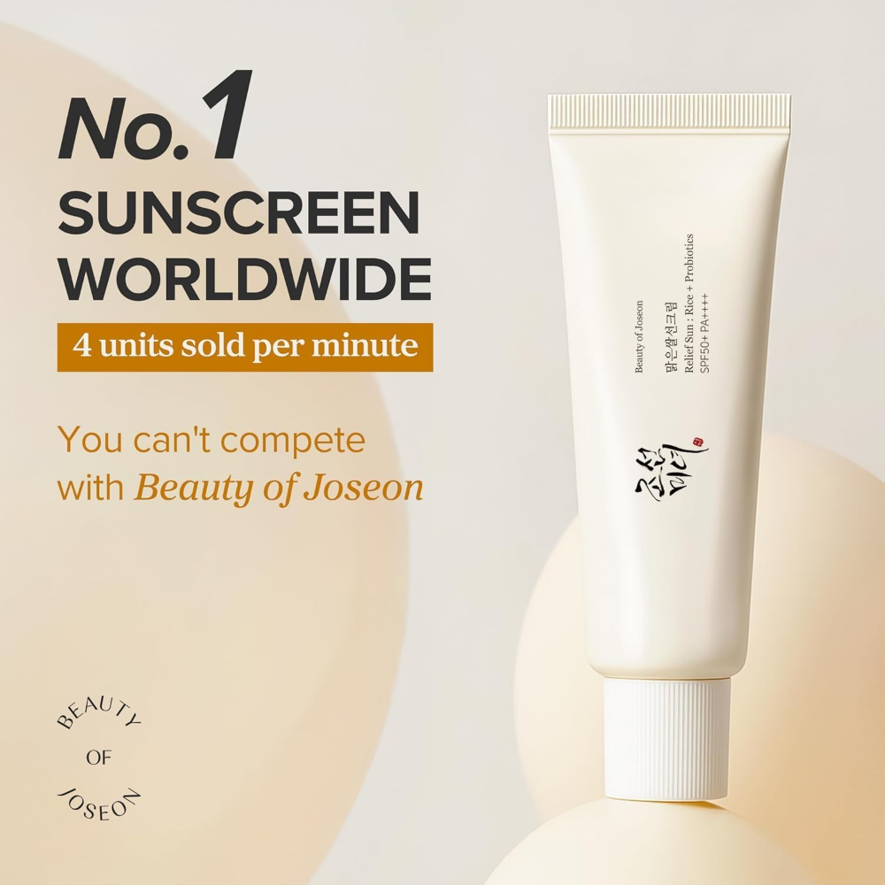 Beauty Of Joseon Rice & Probiotic Sunscreen PA++++ SPF50+ 50ml