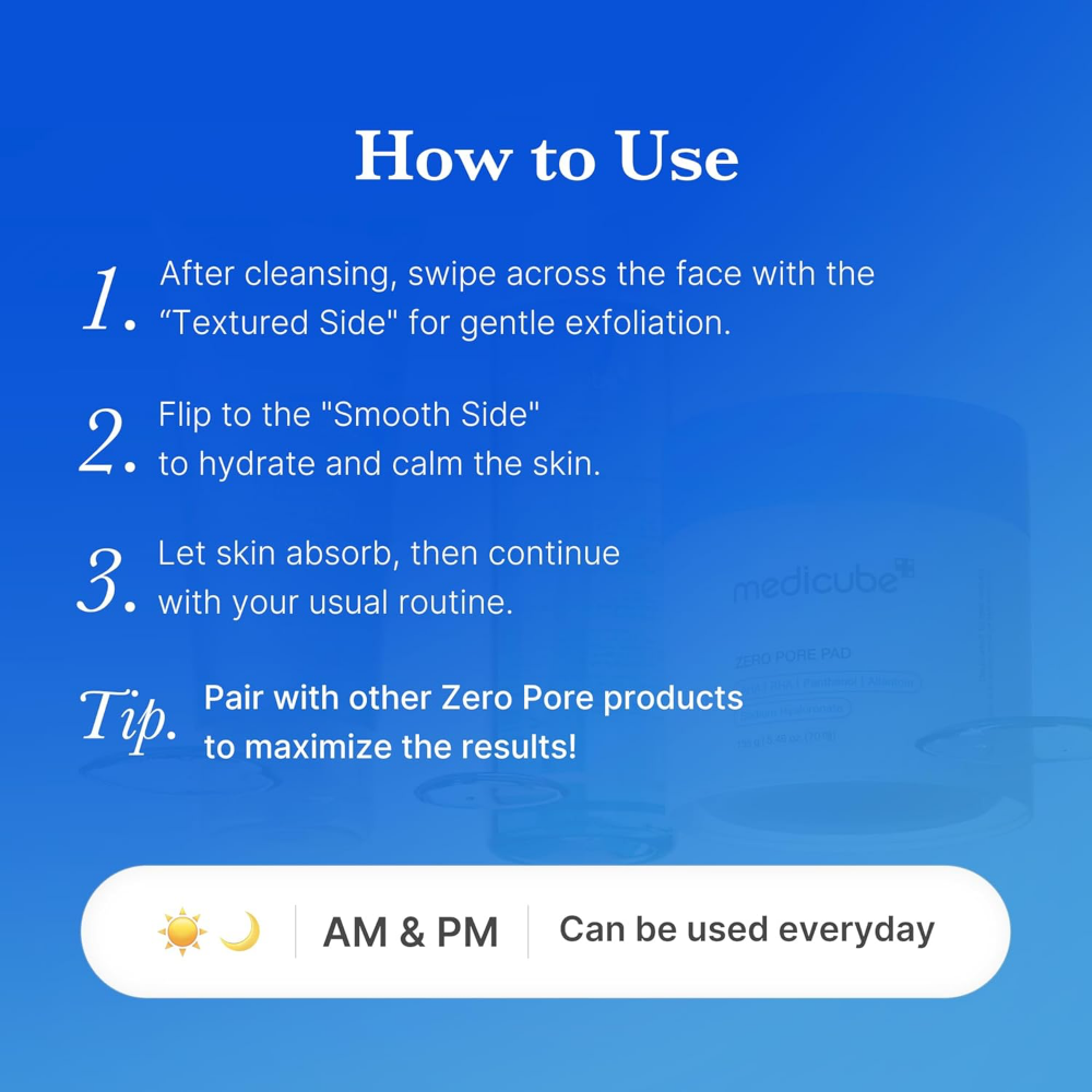 Medicube Zero Pore Pad 2.0 x70