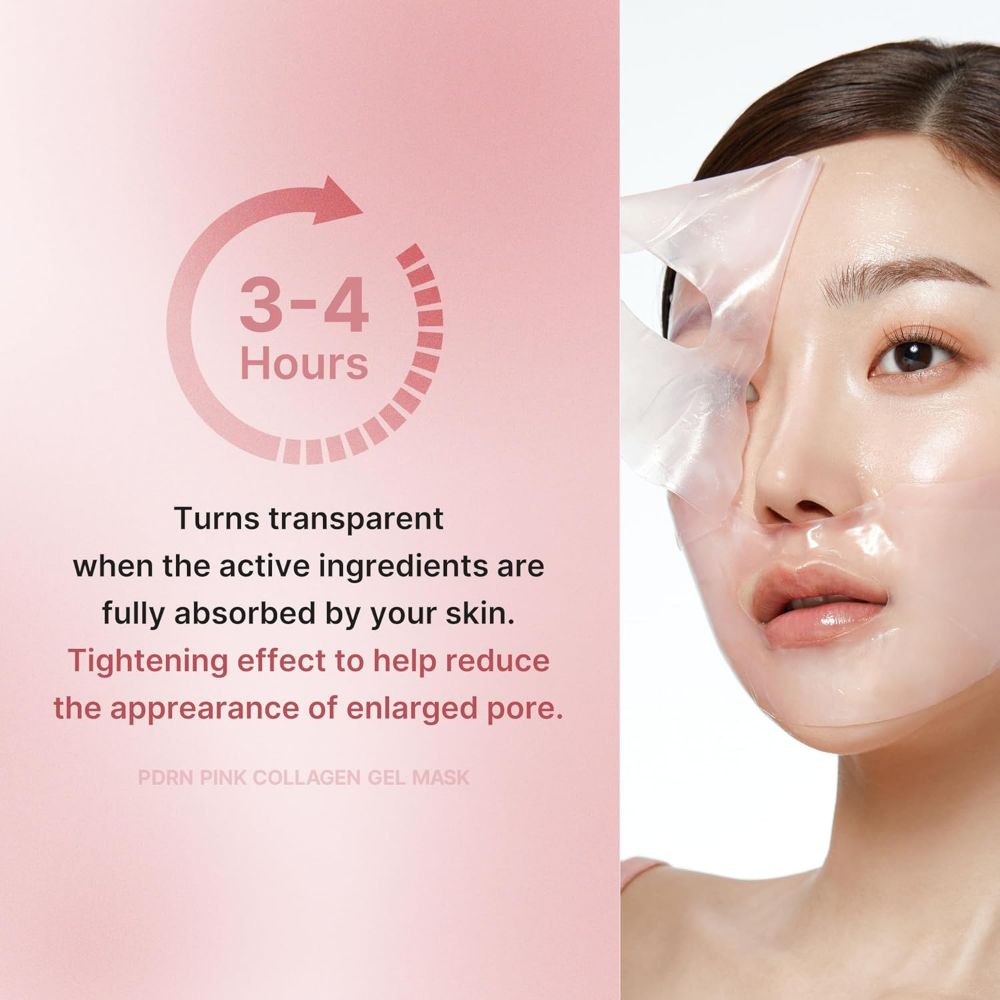Medicube PDRN Pink Collagen Gel Mask Pack 4 x 28ml