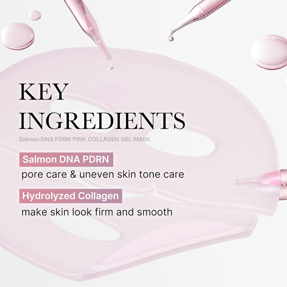 Medicube PDRN Pink Collagen Gel Mask Pack 4 x 28ml